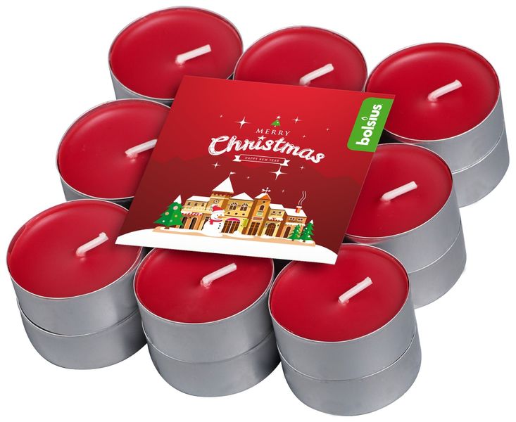 Bolsius  Scented tealights 4hr 18pack - Cherry
