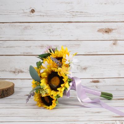   Personalised Medium Sunflower Bouquet