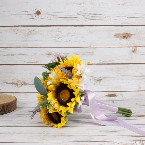   Personalised Medium Sunflower Bouquet