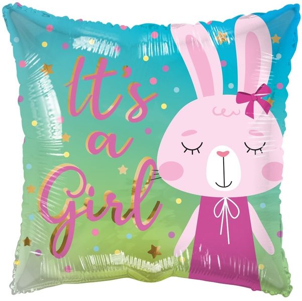 ECO Balloon - It�S A Girl Rabbit (18 Inch)