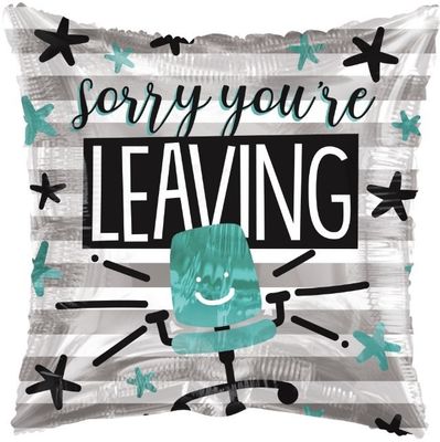 ECO Balloon - Sorry YouRe Leaving (18 Inch)