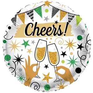 ECO Balloon - Cheers Glasses (18 Inch)