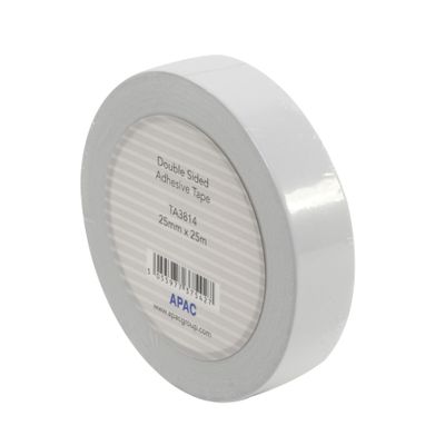 25mm x 25m Double Sided Adhesive Tape