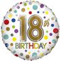 Eco Balloon - Birthday Age 18 (18 Inch)