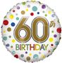 Eco Balloon - Birthday Age 60 (18 Inch)