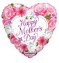 Happy Mothers Day Balloon - Flowers- 18 Inch