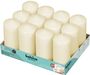 Bolsius Professional Pillar Candle - Ivory  - 118/58mm  - Tray of 12