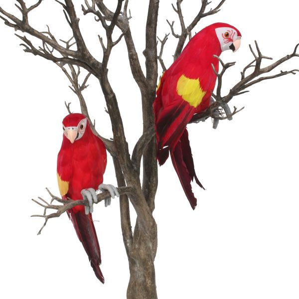 Red Perching Macaw (S)