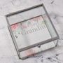 Sophia Glass Trinket Box - Loveliest Grandma