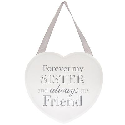 Heart Plaque Sister