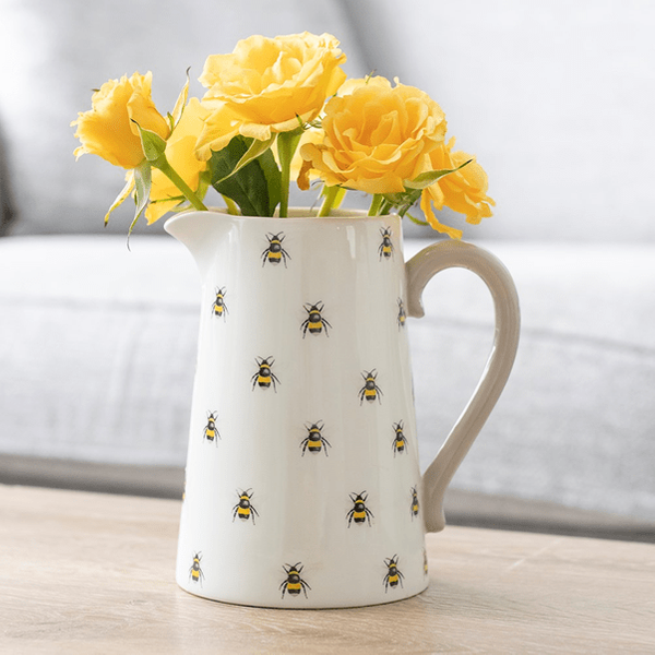 Bee Ceramic Flower Jug | Easy Florist Supplies