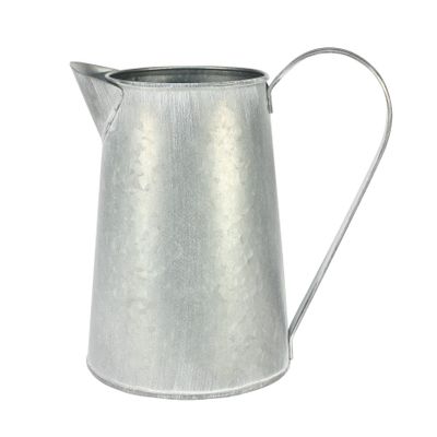 Antique Grey Zinc Jug  