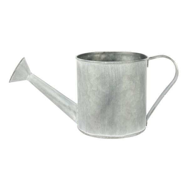 Antique Grey Zinc Watering Can 