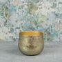 Mayfair Planter Small Gold