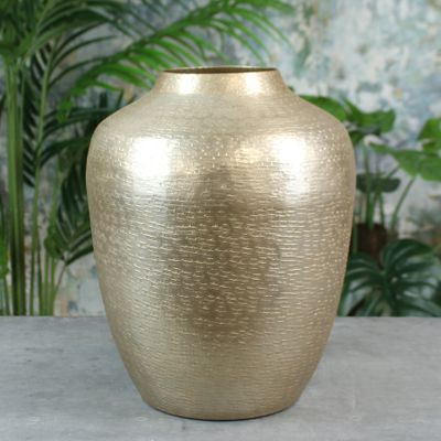 Hampstead Alibaba Vase Matt Champagne