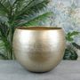 Hampstead Planter Medium Matt Champagne