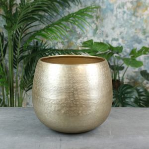 Hampstead Planter Small Matt Champagne