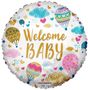 Eco Balloon - Welcome Baby Hot Air Balloons (18 Inch)