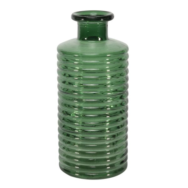 21CM Horizontal Ribbed Bottle-Pear Green