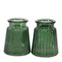 12cm Oscar Vase set of 2-Pear Green