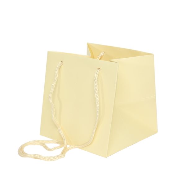 17x17cm Cream Hand Tie Bag (10/100)