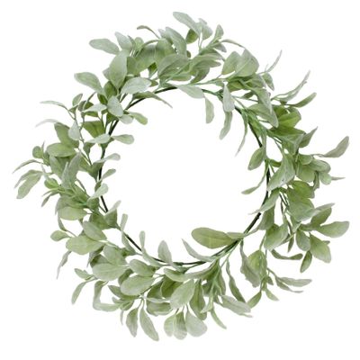 Lambs ear wreath 60cm