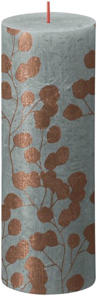 Bolsius Rustic Silhouette Candle 190 x 68 - Green Eucalyptus