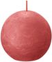 Bolsius Rustic Ball Candle 76mm - Blossom Pink