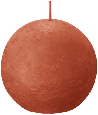 Bolsius Rustic Ball Candle 76mm - Earthy Orange