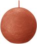 Bolsius Rustic Ball Candle 76mm - Earthy Orange