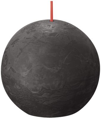 Bolsius Rustic Ball Candle 76mm - Stormy Grey