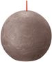 Bolsius Rustic Ball Candle 76mm - Rustic Taupe
