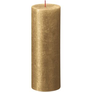 Bolsius Rustic Shimmer Metallic Candle 190 x 68 - Gold