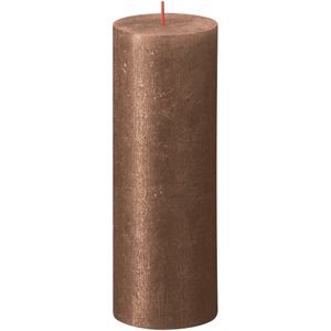 Bolsius Rustic Shimmer Metallic Candle 190 x 68 - Copper