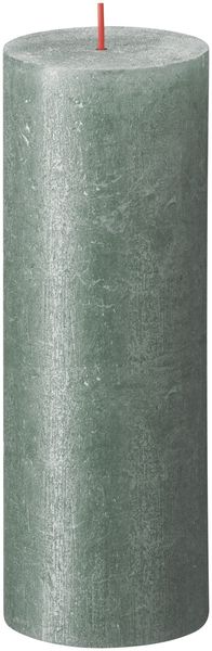 Bolsius Rustic Shimmer Metallic Candle 190 x 68 - Blue