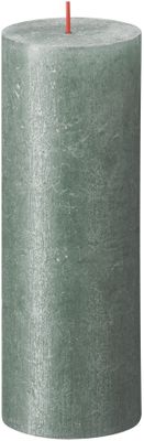 Bolsius Rustic Shimmer Metallic Candle 190 x 68 - Blue