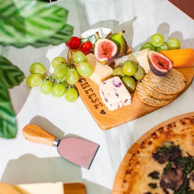 Bamboo Cheese Board & Knife