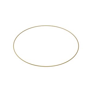 50cm Gold Bridesmaid Flower Hoop (1/10)