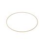 50cm Gold Bridesmaid Flower Hoop (1/10)