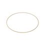 50cm Gold Bridesmaid Flower Hoop (1/10)