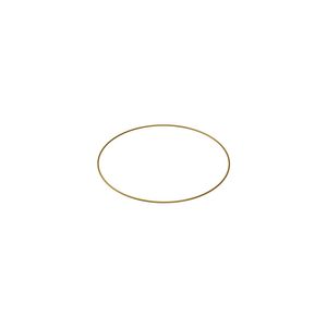 30cm Gold Bridesmaid Flower Hoop (1/10)
