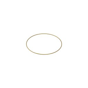 30cm Gold Bridesmaid Flower Hoop (1/10)