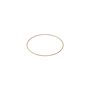 30cm Gold Bridesmaid Flower Hoop (1/10)