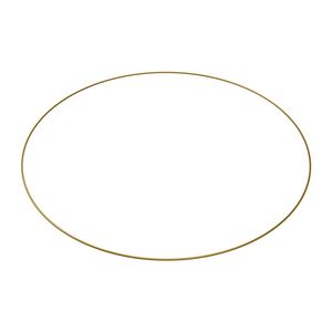 60cm Gold Bridesmaid Flower Hoop (1/10)