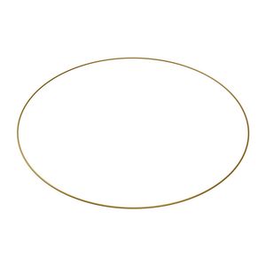 60cm Gold Bridesmaid Flower Hoop (1/10)