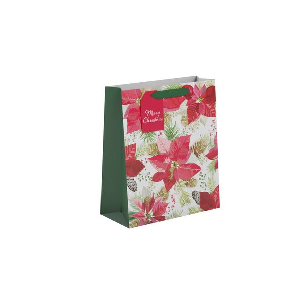 Poinsettia Gift Bag M