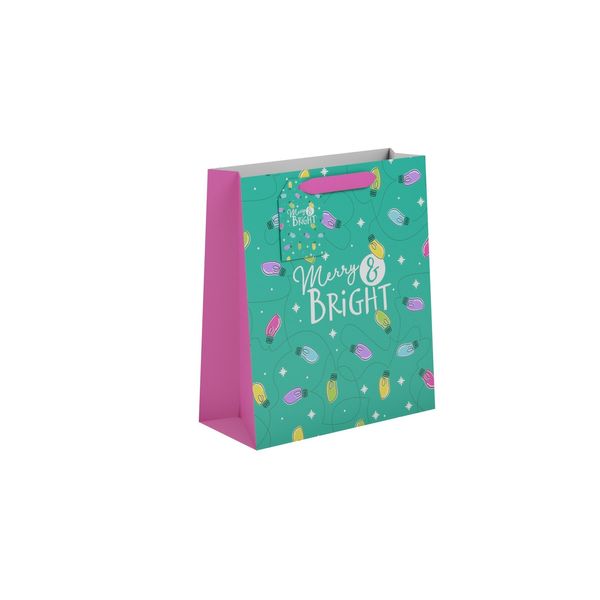 Merry & Bright  Gift Bag M