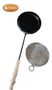Gardeco Popcorn pan with long handle with lid