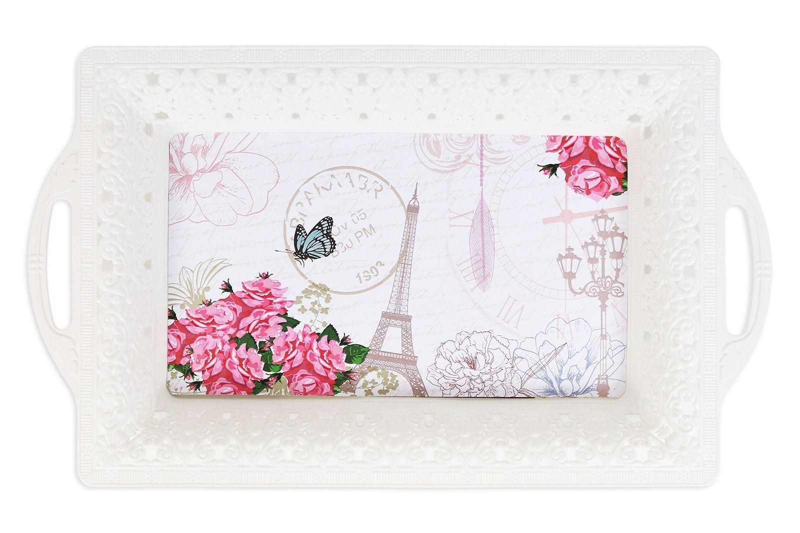 Tray Paris Design 39.5X23X3Cm