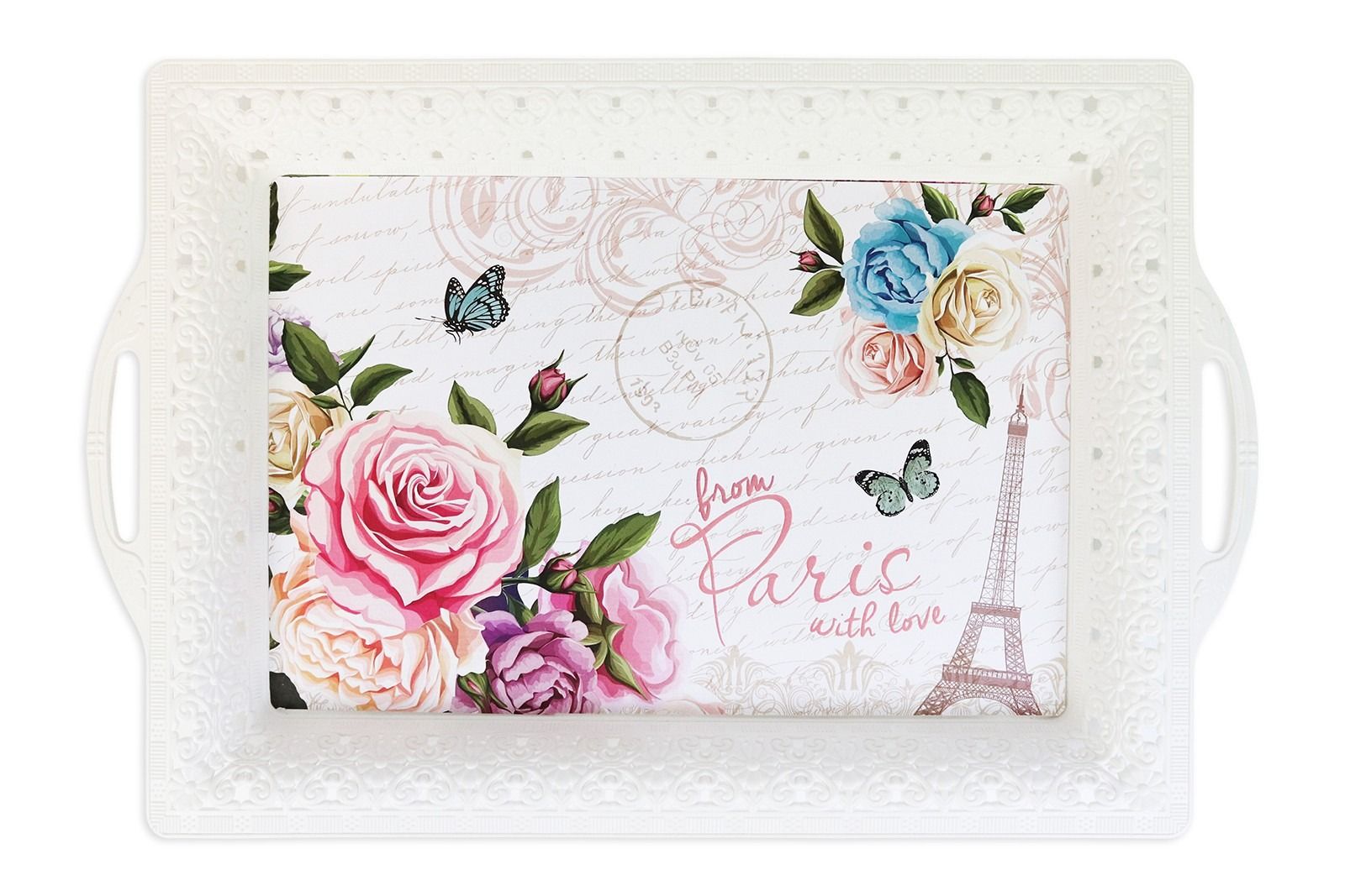 Tray Paris Design 46.6X29X5Cm